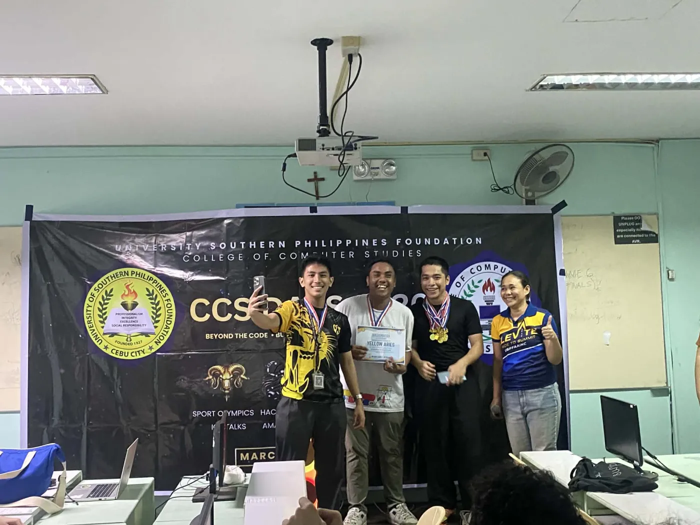 CCS Days awarding, Team Yellow Aries