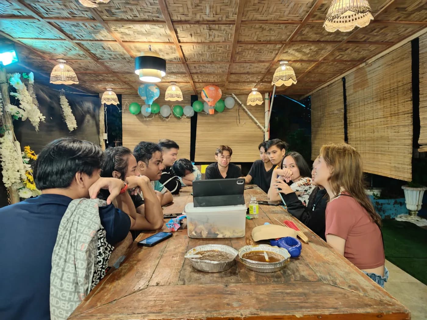 A College of Computer Studies team-building dinner