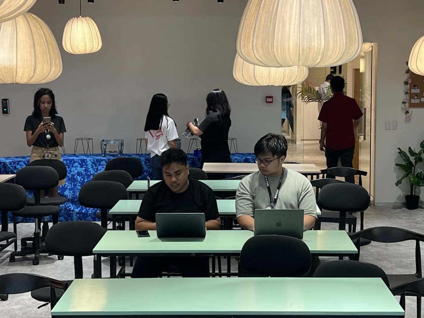 Hands-on at a workshop
