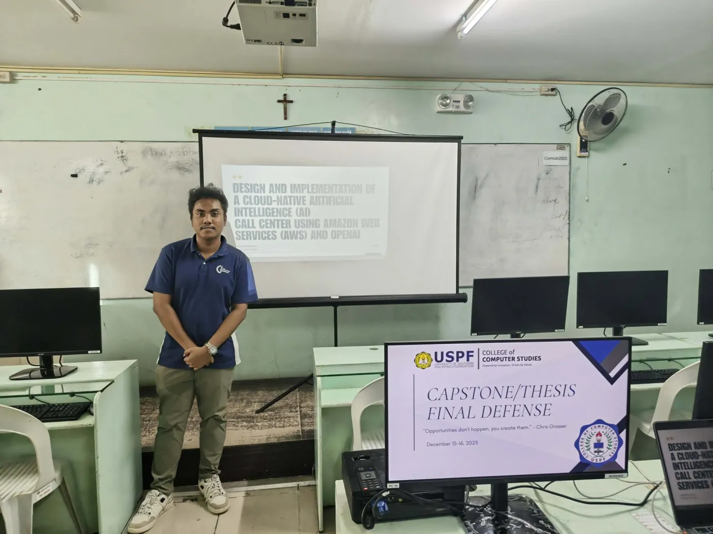 Defending my thesis, Conduit, a cloud-native AI call center