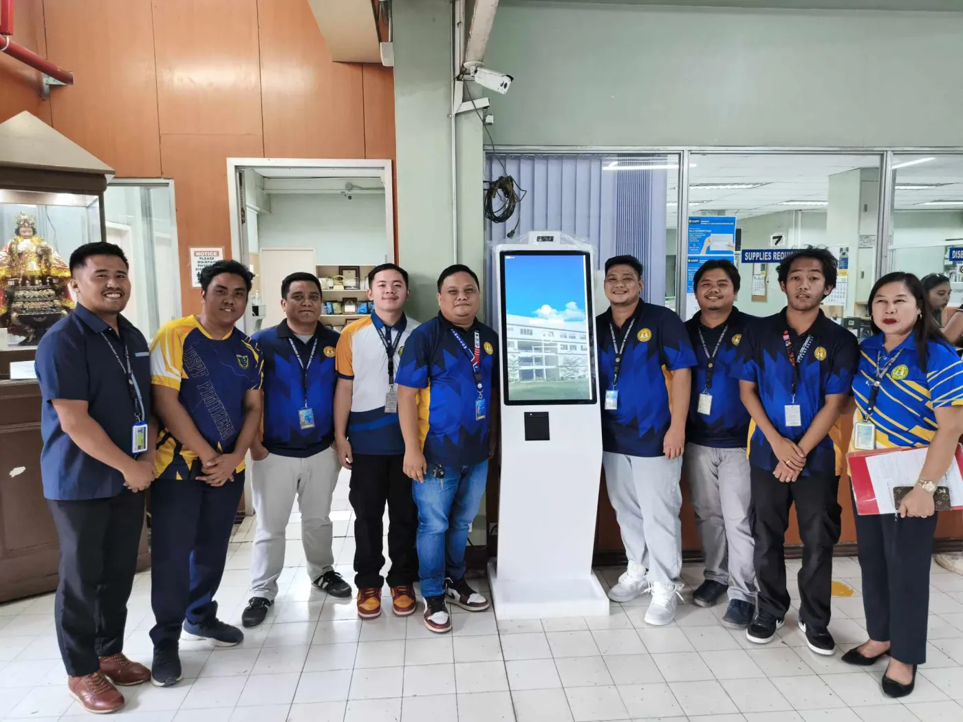 One of the systems I built for USPF: the campus kiosk